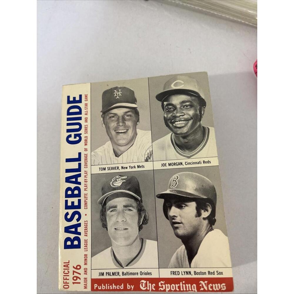 ISBN 0-89204-007-6 Baseball Guide Official 1976 Published By‎ The Sporting News
